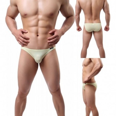 Briefs Men's Sexy Briefs Performance Dry Fast Underwear - 4 Pack Mixed Color 02 - C7180MZAGLO