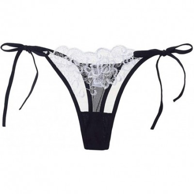 Bustiers & Corsets Women Clothes Women's Lingerie Lace G-String T-Back Panties Underwear Thongs - White - CB18NC8OGAZ