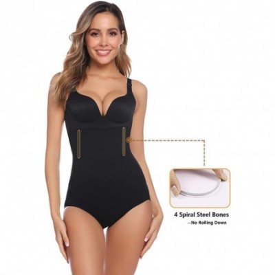 Shapewear High Waist Tummy Control Panty Butt Lifter Shapewear Body Shaper for Women - Black - CT18XEC4I0L