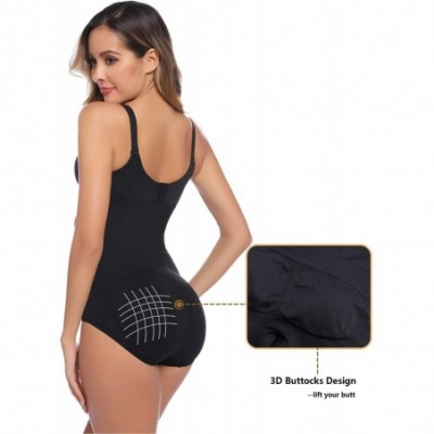 Shapewear High Waist Tummy Control Panty Butt Lifter Shapewear Body Shaper for Women - Black - CT18XEC4I0L