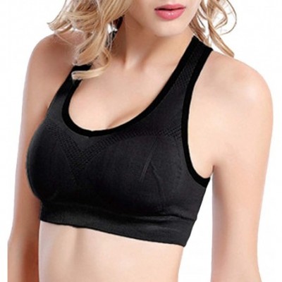 Robes Air Permeable Cooling Summer Sport Yoga Wireless Bra - B-multicolor - C018UR72REW