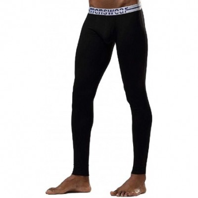 Thermal Underwear Men Winter Soft Comfort Base Layer Pants Thermal Bottoms Long Johns - 2 - CE1938QRG77