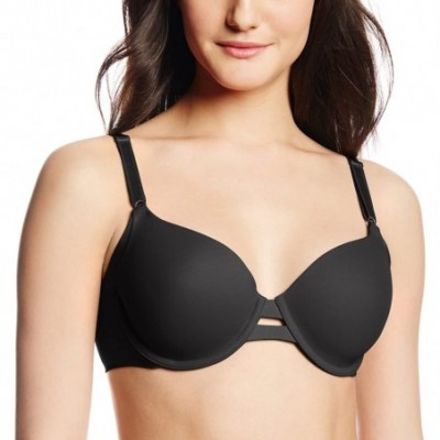 Bras Women's No Side Effects Full Coverage Underwire Bra - Black - CN11WORHJAH