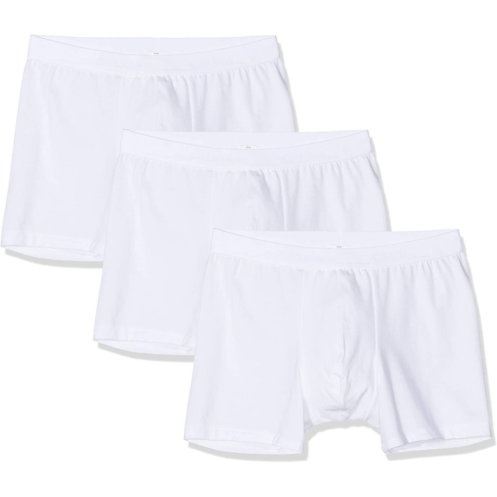 Boxer Briefs Men's Natural Benefit Boxer Briefs - 3 Pack 26741 - White - CO18D4O58H0