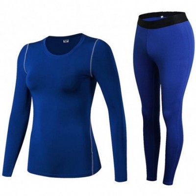 Thermal Underwear Thermal Underwear Women Quick Dry Long for Women Second Skin Winter Female Thermo Underwear Sets - 2019 Red...