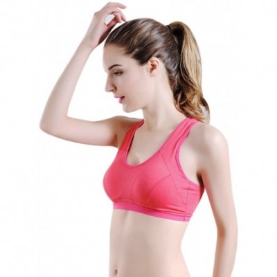 Bustiers & Corsets Vest 2020 Summer Popular Yoga Wrap Chest Womens Sports Bra - Pink3344 - CW18RUZW6UL