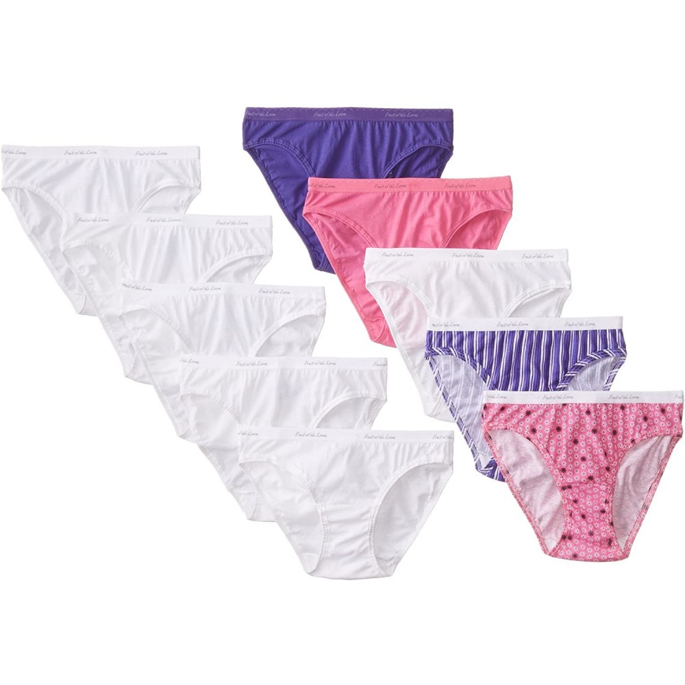 Panties Womens 10 Pack Cotton Bikini Panties - Wardrobe - CH115B8YZ13