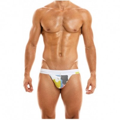 Briefs Camouflage Drawstring Sports Brief White - CX195XOYAAH