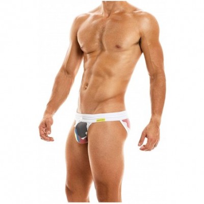 Briefs Camouflage Drawstring Sports Brief White - CX195XOYAAH