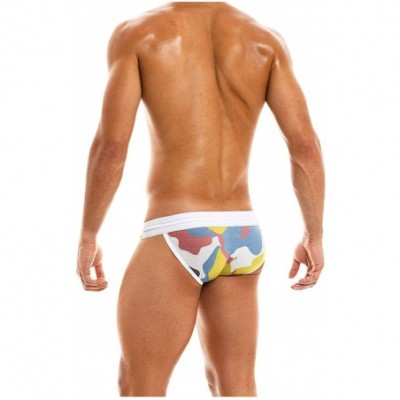 Briefs Camouflage Drawstring Sports Brief White - CX195XOYAAH