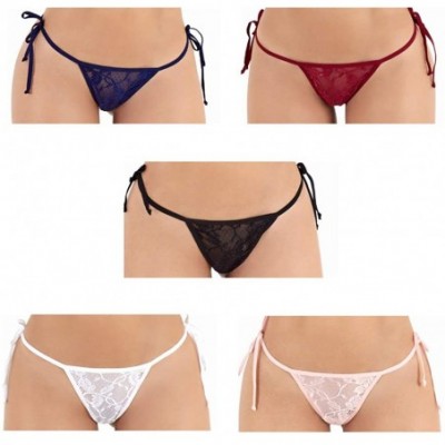 Panties G-String Thong Women Panties Underwear 5 Pack - Style 4 - CZ19E223Q9S