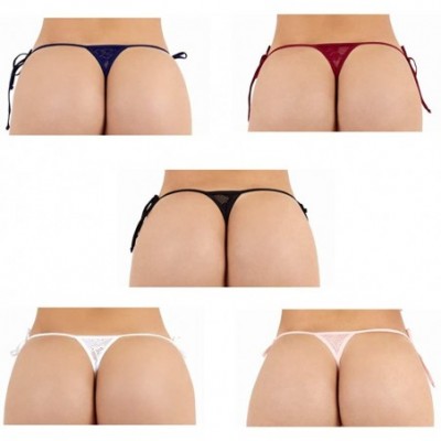 Panties G-String Thong Women Panties Underwear 5 Pack - Style 4 - CZ19E223Q9S