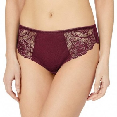 Panties Women's Memoir Brazilian Thong - Black Cherry - CH18N76HL25