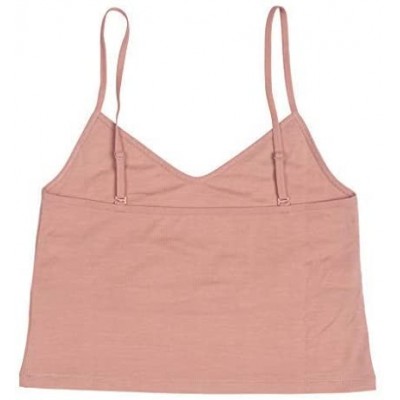 Bras Women's Wool Bralette - Rose Tan - C819CRLUG4U