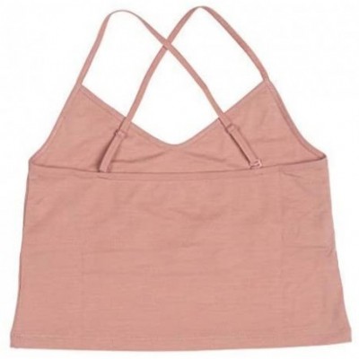 Bras Women's Wool Bralette - Rose Tan - C819CRLUG4U