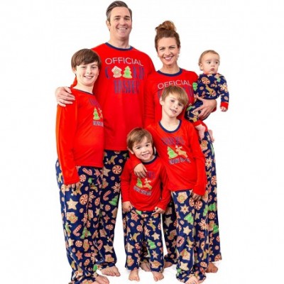 Sets Family Matching Christmas Cookie Cutter Fleece Pajama Sets - Sizes for All Ages! - Cookies Before Bedtime - CG18WWU38DE