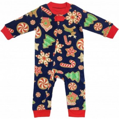 Sets Family Matching Christmas Cookie Cutter Fleece Pajama Sets - Sizes for All Ages! - Cookies Before Bedtime - CG18WWU38DE