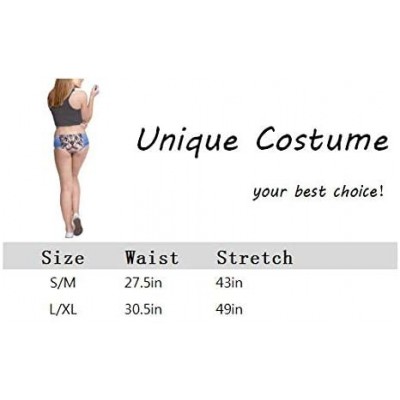 Sets Women's Panties Underwear Shorts 3D Printed Sexy Animal Pattern Sleep and Casual Stretch Super XXX-Large Size Multi-Pack...