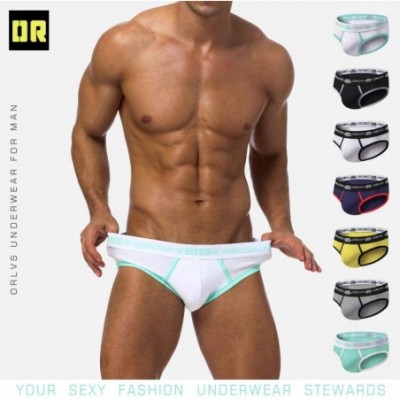 Briefs 2ps Men's Briefs Underwear Gay Men's Cotton Men's Underwear Men's underwear-BS106-heise_XL_2pcs - Bs106-heise - CK1905...