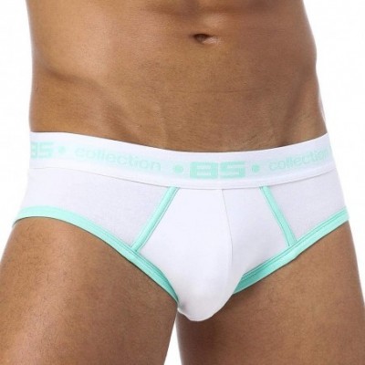 Briefs 2ps Men's Briefs Underwear Gay Men's Cotton Men's Underwear Men's underwear-BS106-heise_XL_2pcs - Bs106-heise - CK1905...