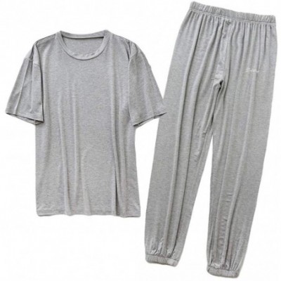 Sleep Sets Pajama Set Short Sleeve Sleepwear 2-Piece Top & Bottom - 6 - CY19DYXQM0C