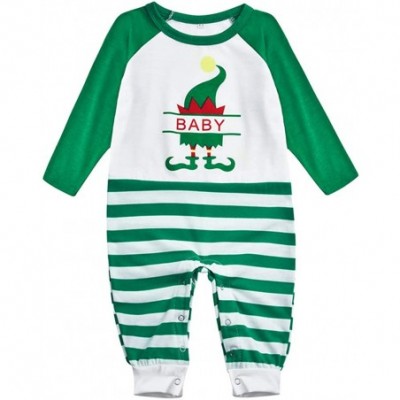 Sleep Sets Family Matching Christmas Pajamas - Printed Sleepwear Xmas Pjs Pant Gift - Baby - CX18ZLDL2Y4