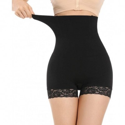 Shapewear Body Shaper Shorts for Women Tummy Control Shaperwear Panties Slip Shorts Under Dresses Slimming Underwear - Black-...