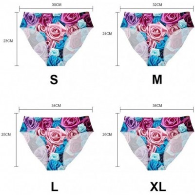 Panties Women's Sunflower Print Breathable Hipster Underwear Brief Cool Strech Comfortable Bikini Panty - Sunflower Y - C6199...