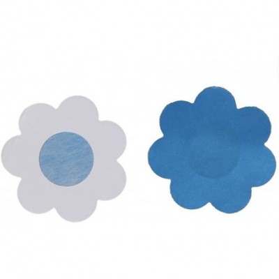 Accessories 10 x Nippleless Cover Nipple Pasties Breast Petals Adhesive Disposable - Blue - C512LTV02AH