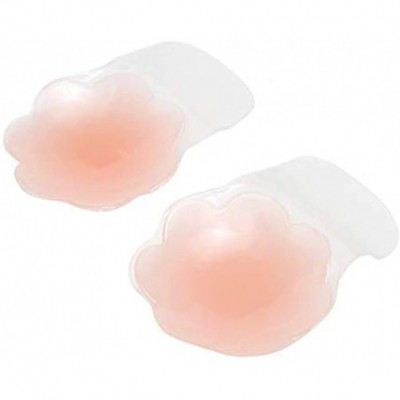 Accessories Breast Lift Silicone Nipplecovers Reusable Invisible Adhesive Nipple Pasties 3.94" DIA/Petal - C918Q3EHKHR