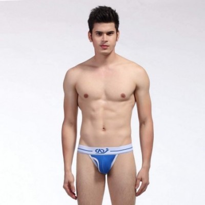 Briefs Men's Back Hollow Boyshort Men's Underwear - Blue - CY18AH0XXX0