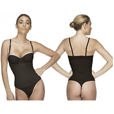 Shapewear Convertible Thong Shaper 211 - Black - CR11D6TEHDF