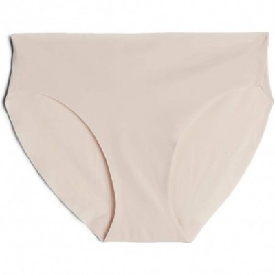 Panties Womens Seamless Microfiber Snug-Fit Panties - Natural - 2280 - Silk - C218EEHD6M7