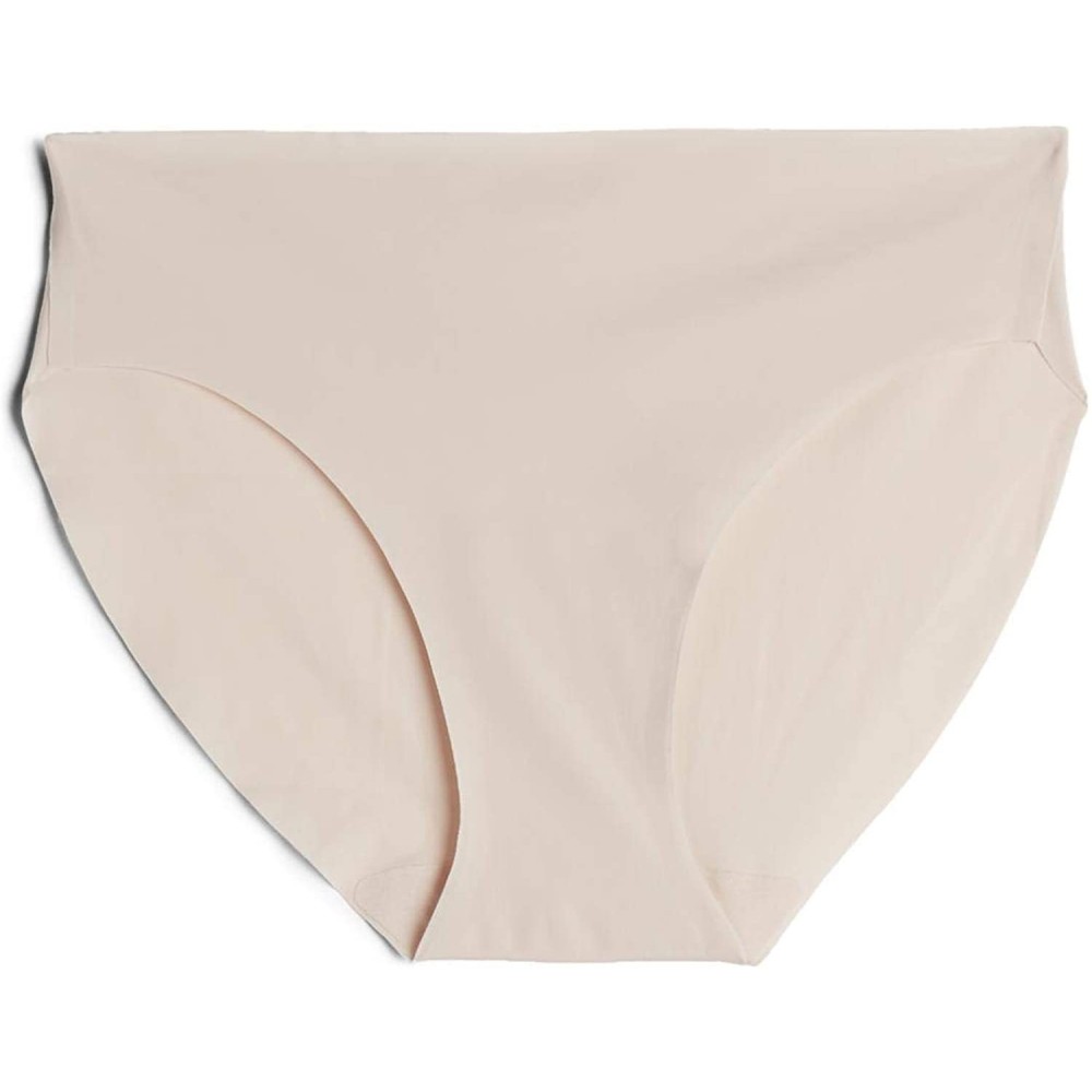 Panties Womens Seamless Microfiber Snug-Fit Panties - Natural - 2280 - Silk - C218EEHD6M7