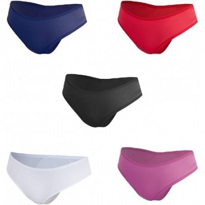 Panties Women Pantie Cheeky Lace Hipster Underwear Lingerie 5 Pack - Thong - C8193ZKUMZR