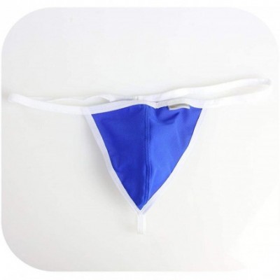 G-Strings & Thongs Men Thongs Sexy Underwear Jockss G String Lingerie Bedtime Underpants Pantsies Brand - Blue - C61976UWIDI