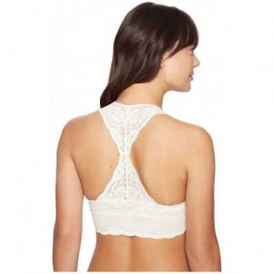 Bras Women's Galloon Lace Racerback - Ivory - C912NYZB6O4