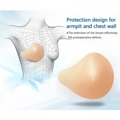 Accessories Silicone Breast Forms Women Mastectomy Prosthesis Armpit Make Up Type Bra Inserts Pad 1 Piece A B C D DD Cup - Le...