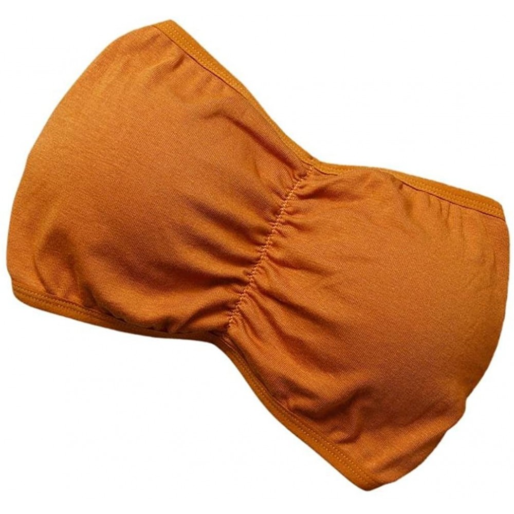 Panties Women Sexy Vest Have Chest Pad Wearing Sports Underwear Lingerie Lace Sleepwear - Orange - CW189Z826EH