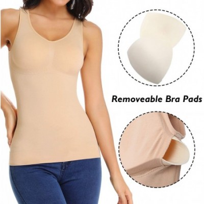 Panties Shapewear Tops for Women Back Support Compression Vest - Beige-231 - CS18MHZ8X6R