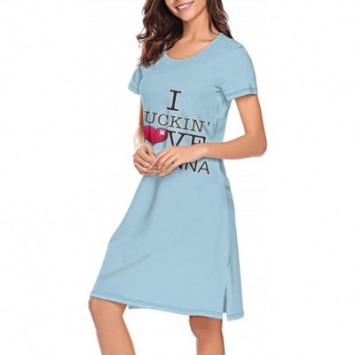 Nightgowns & Sleepshirts Madonna-Express-Yourself-Logo- Soft Nightgowns Long Nightdress Sleepshirts Nightwear for Women Girls...