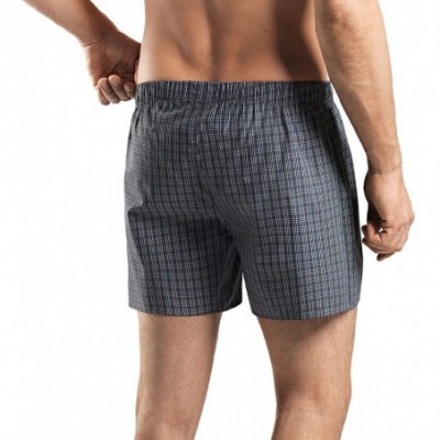 Boxers Men's Fancy Woven Boxer - Grey Check - CZ12GVP6VGV