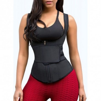 Shapewear Women's Latex Underbust Corset Waist Trainer Corset Trimmer Belt Body Shaper Sport Girdle for Slimming Weight Loss ...