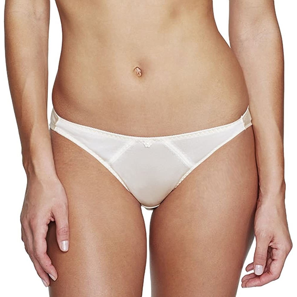 Panties Dominique Smooth Satin Thong Style 337 - Ivory - XLarge - CT114XK0VMR