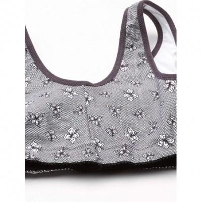 Accessories Women's Frances Front-Closure Leisure Bra - Grey Lace - CL12EYO0N5B