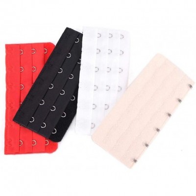 Accessories 1Pc Woman Ladies 3 Rows 6 Hooks Bra Extension Strap Extender - Nude - CI19DUH0NNL