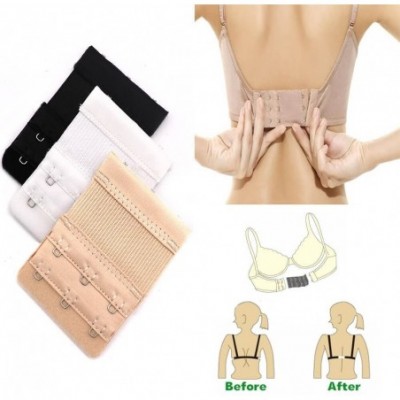 Accessories Bra Extender Bra Extension Straps 3 Hooks and 2 Hooks Elastic Band Soft Strap 12 Pack - CT18OYQ7W89