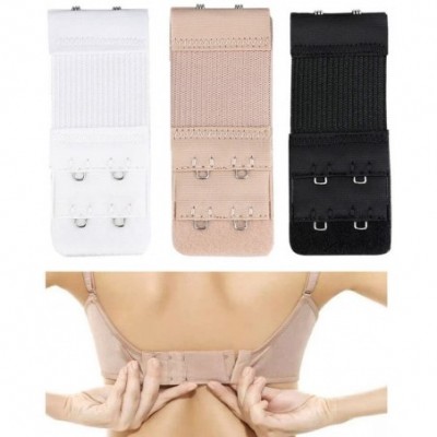 Accessories Bra Extender Bra Extension Straps 3 Hooks and 2 Hooks Elastic Band Soft Strap 12 Pack - CT18OYQ7W89