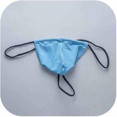 G-Strings & Thongs Sexy Panties Underwear Men T-Back Jockss Thongs G-Strings Lingerie Low Waist Breathable Pouch Strings - Sk...