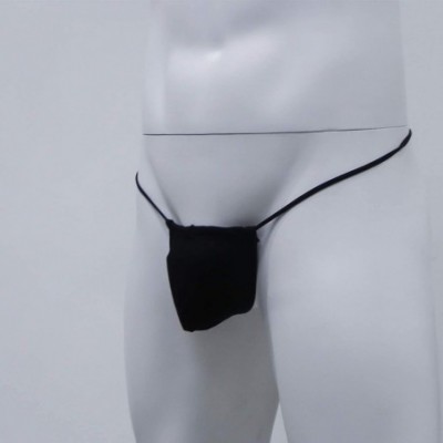 G-Strings & Thongs Sexy Panties Underwear Men T-Back Jockss Thongs G-Strings Lingerie Low Waist Breathable Pouch Strings - Sk...